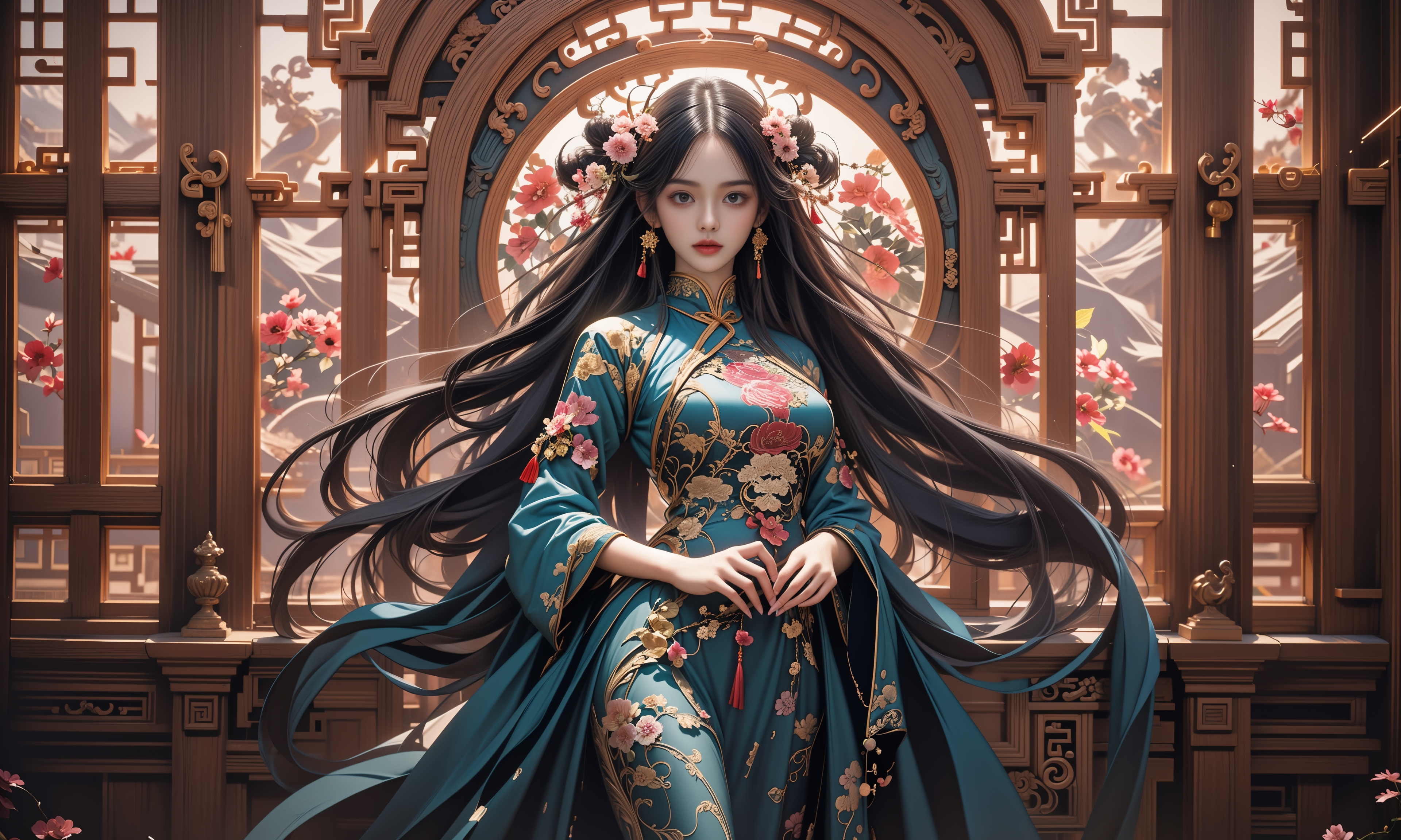 甘肃青海3条河流发生超警洪水 目前均已退至警戒水位以下